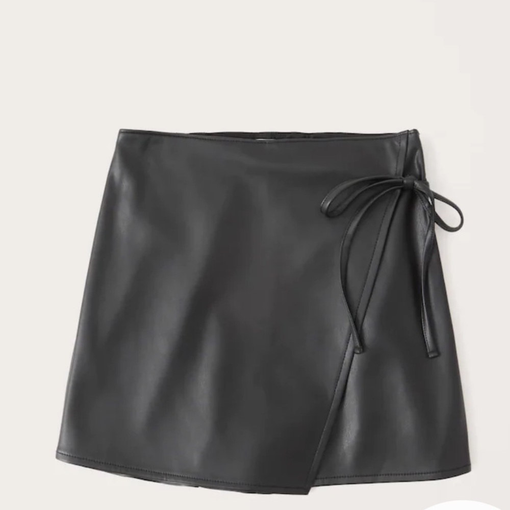 Vegan Leather Skort — NWOT — A&F